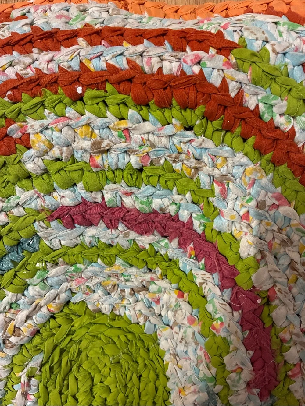 Old Fashioned Rag Rug
